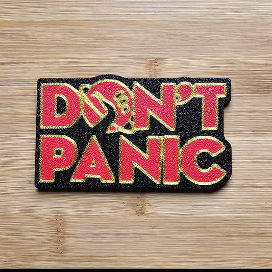 Don't Panic HHGttG Magnet
