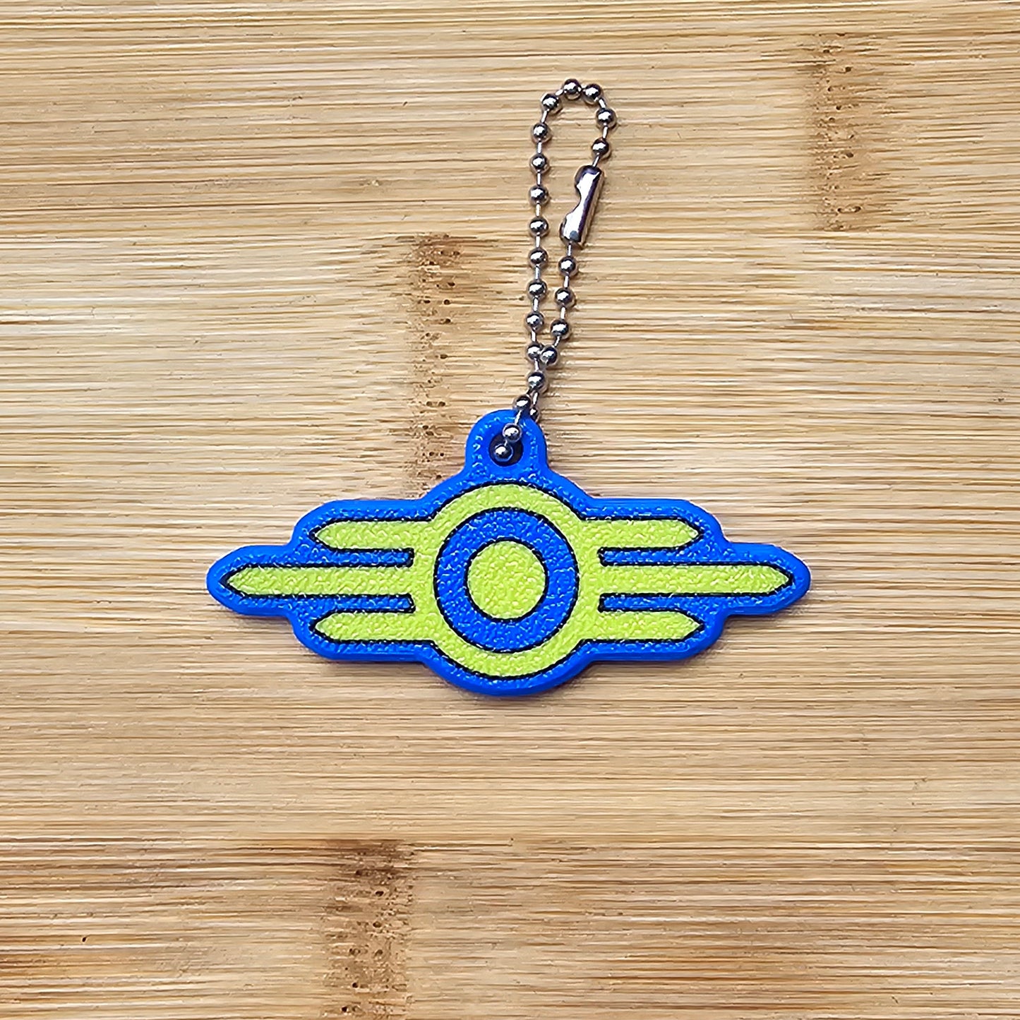 Vault Tec Logo Keychain - Fallout