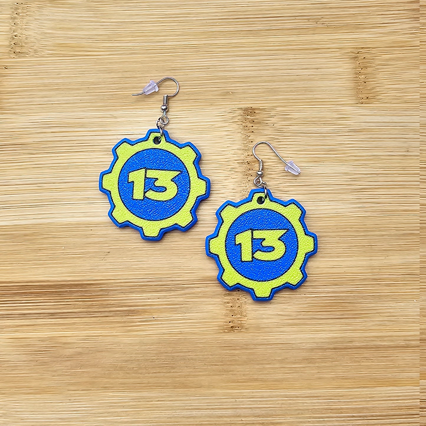 Vault Number Earrings - Fallout