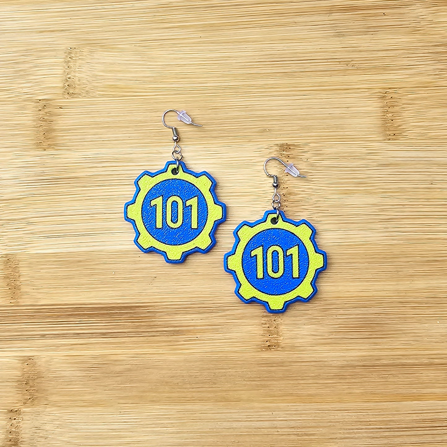 Vault Number Earrings - Fallout