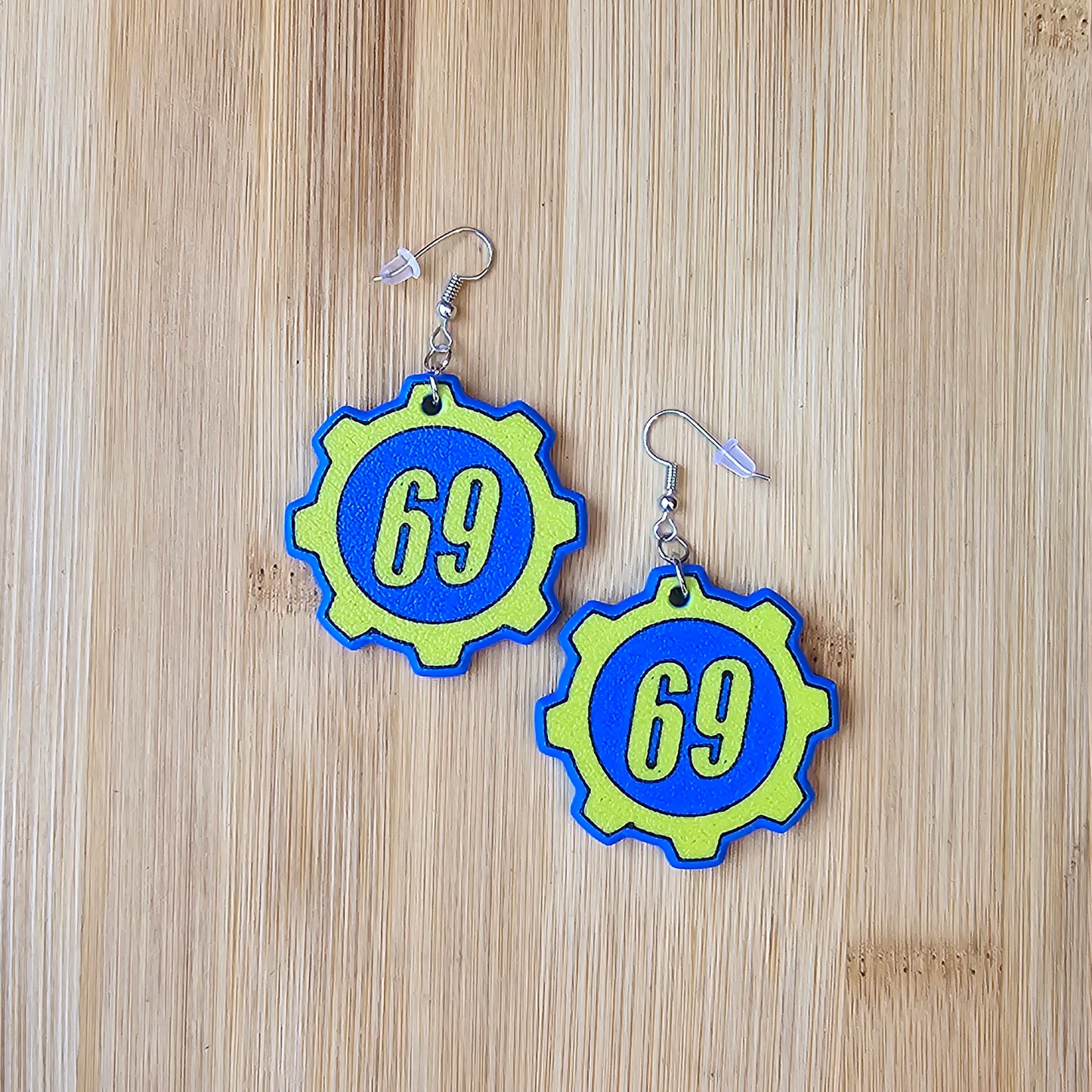 Vault Number Earrings - Fallout