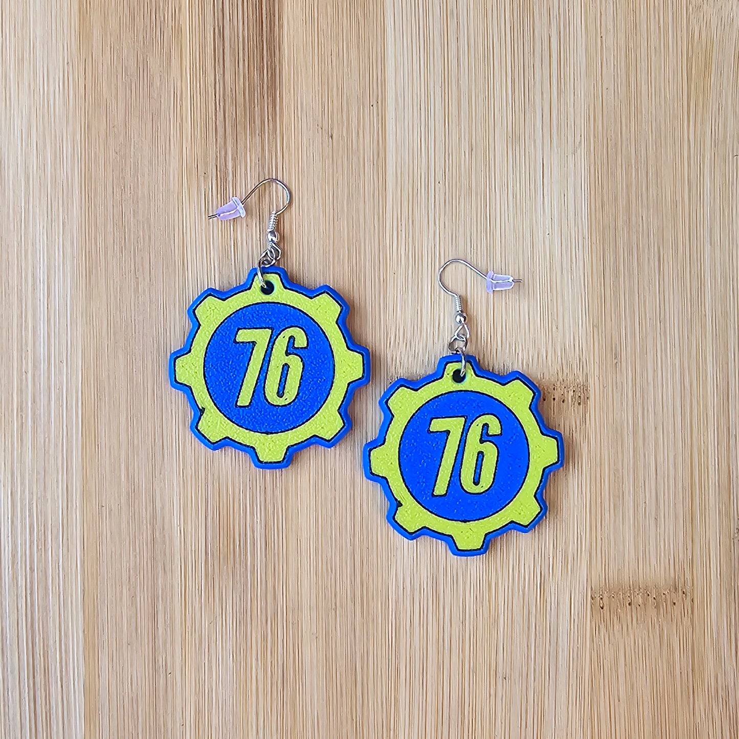 Vault Number Earrings - Fallout