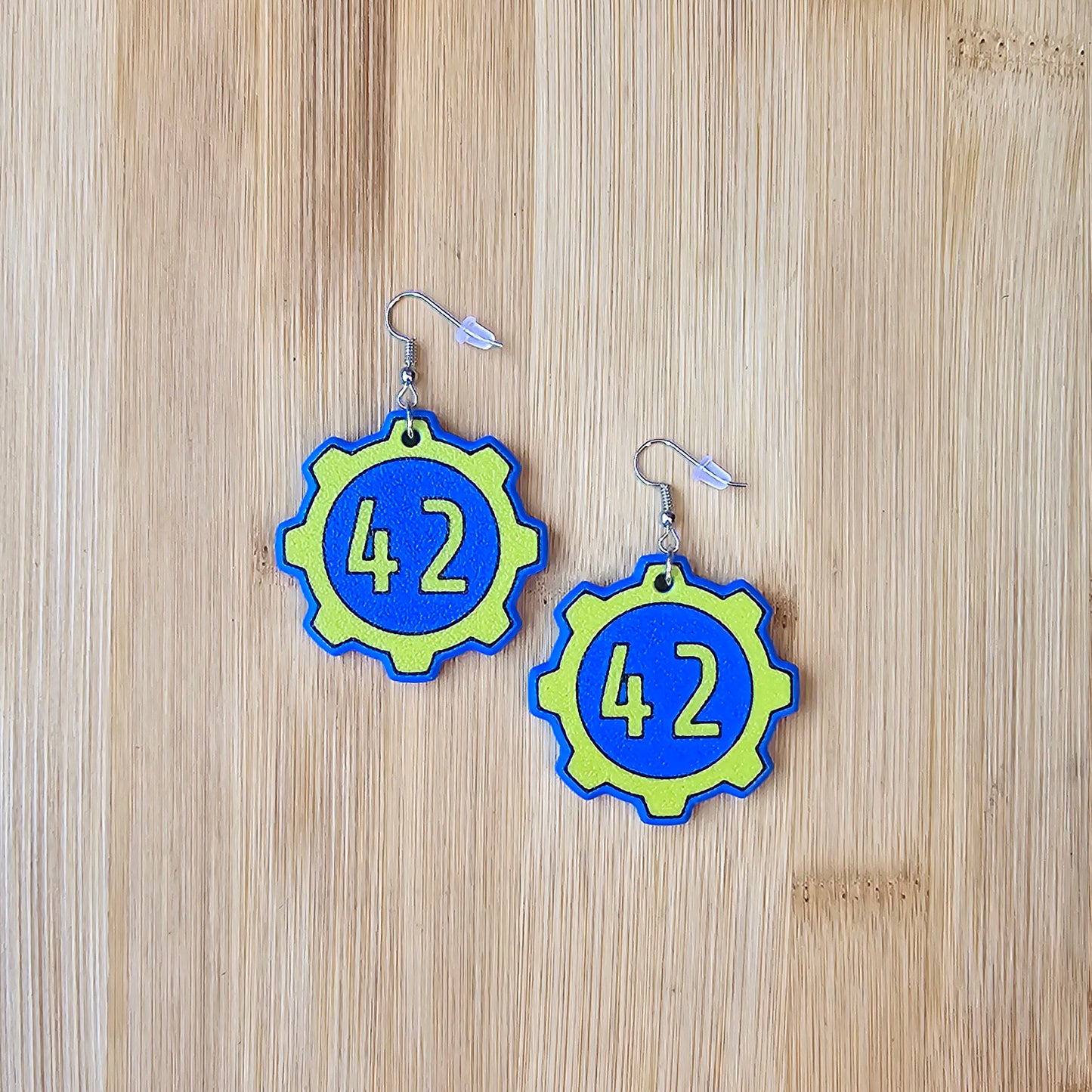 Vault Number Earrings - Fallout