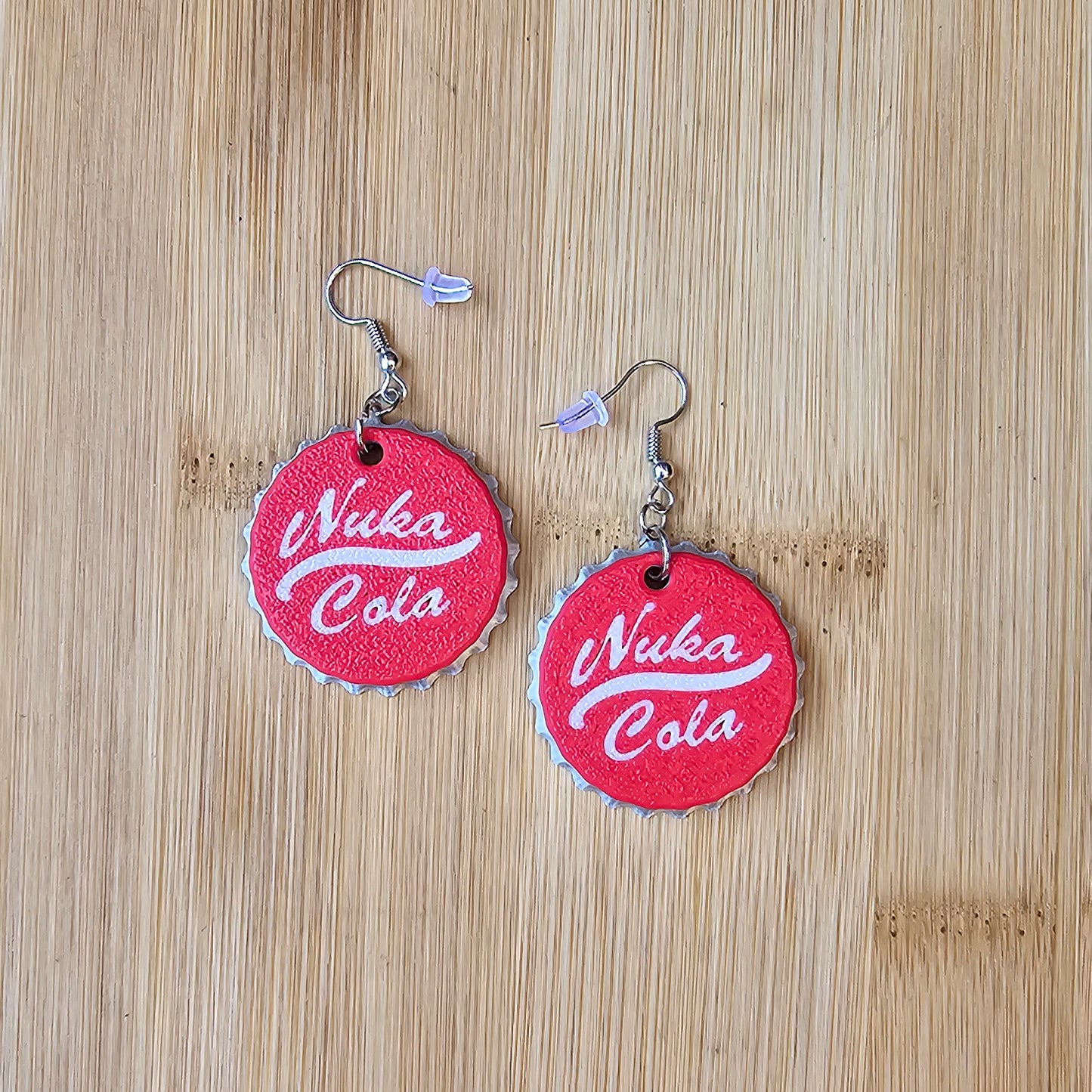 Nuka Cola Cap Earrings - Fallout