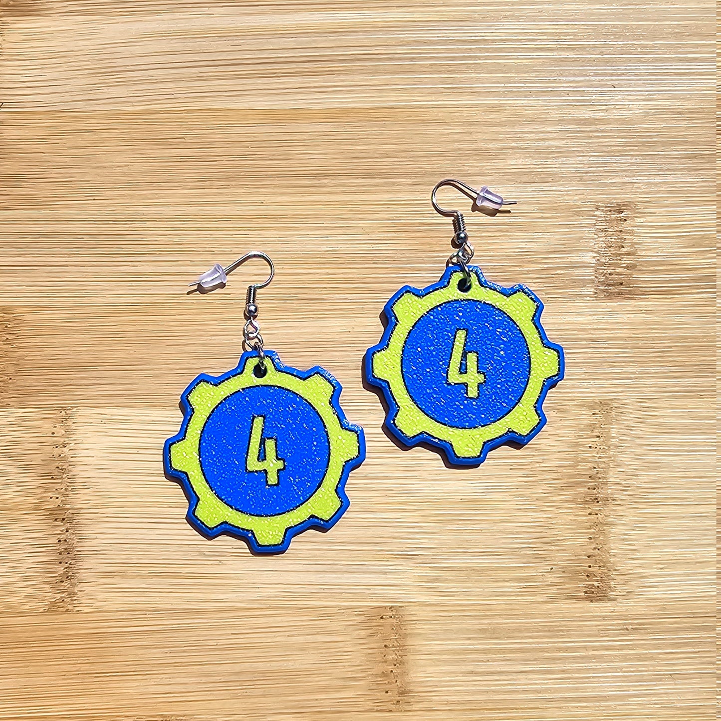 Vault Number Earrings - Fallout