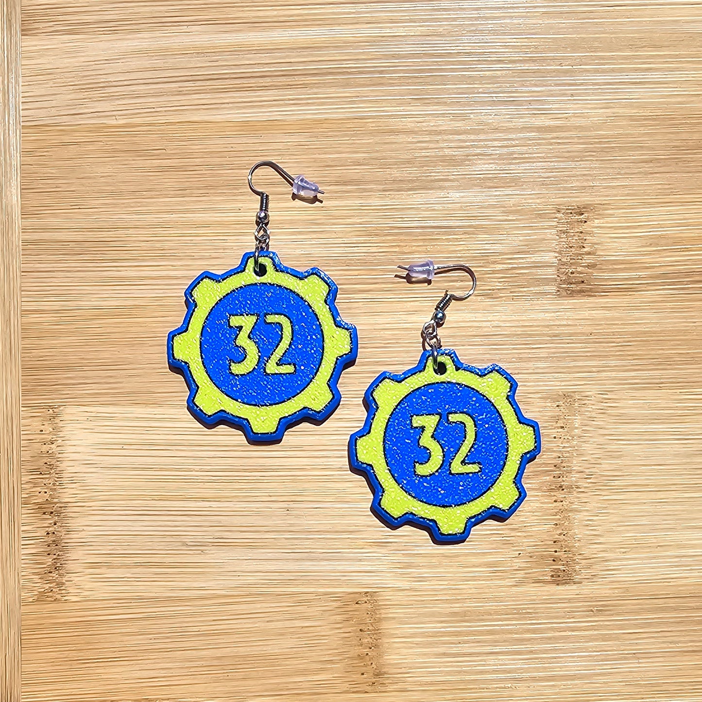 Vault Number Earrings - Fallout