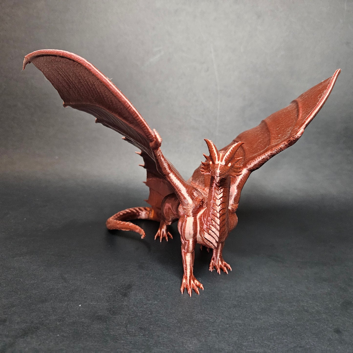 Dragon, Metallic - Copper (Various Ages and Poses) - MZ4250