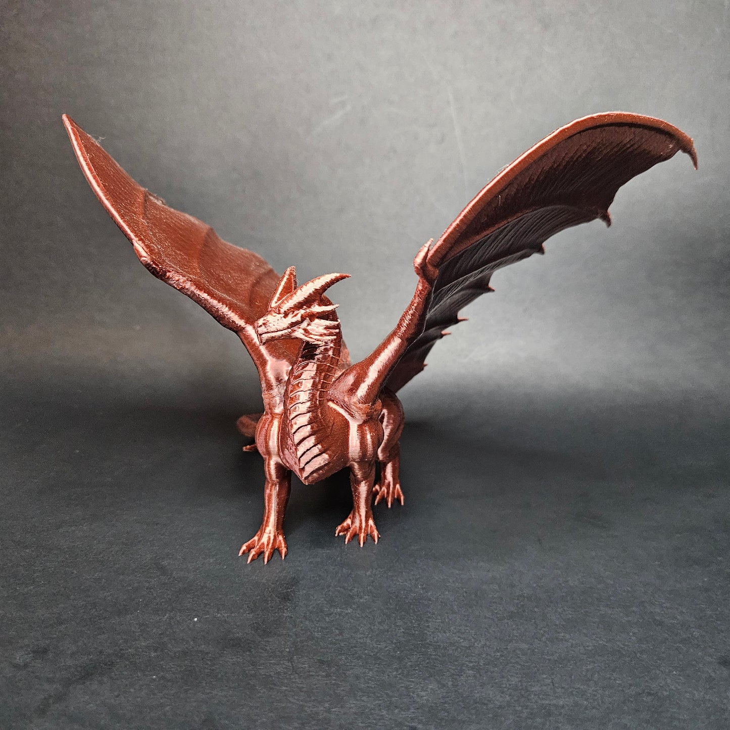 Dragon, Metallic - Copper (Various Ages and Poses) - MZ4250