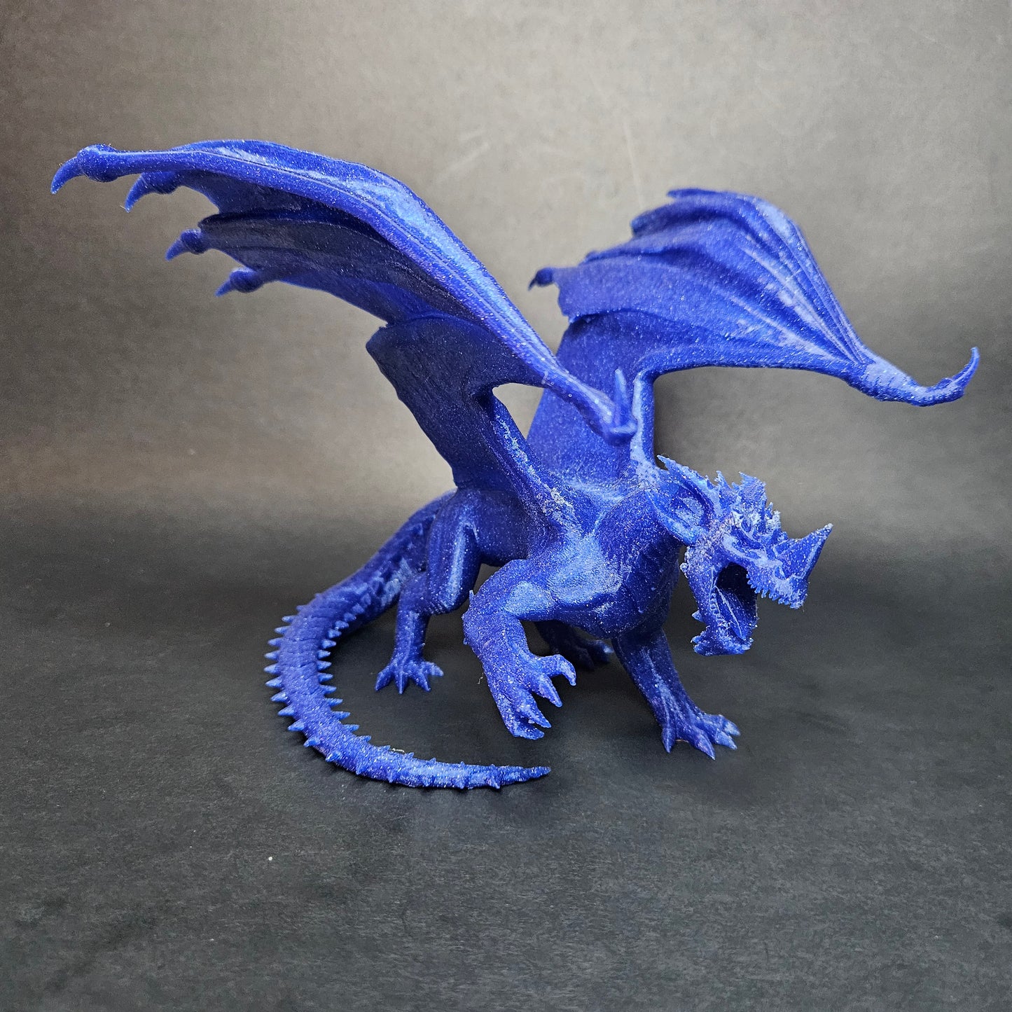 Dragon, Chromatic - Blue (Various Ages and Poses) - MZ4250