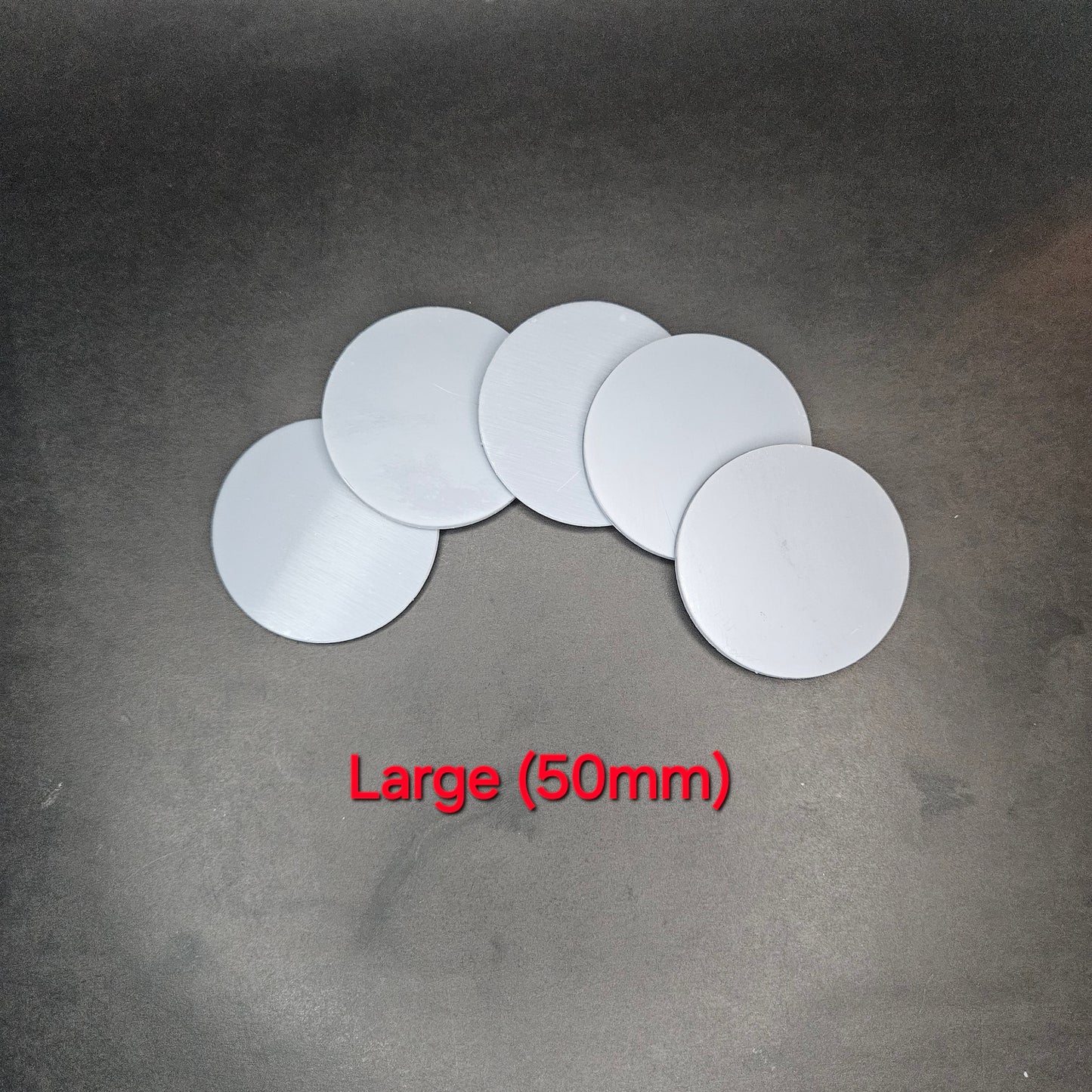 Bases, Plain (Round, Various Sizes - Multi-Packs)