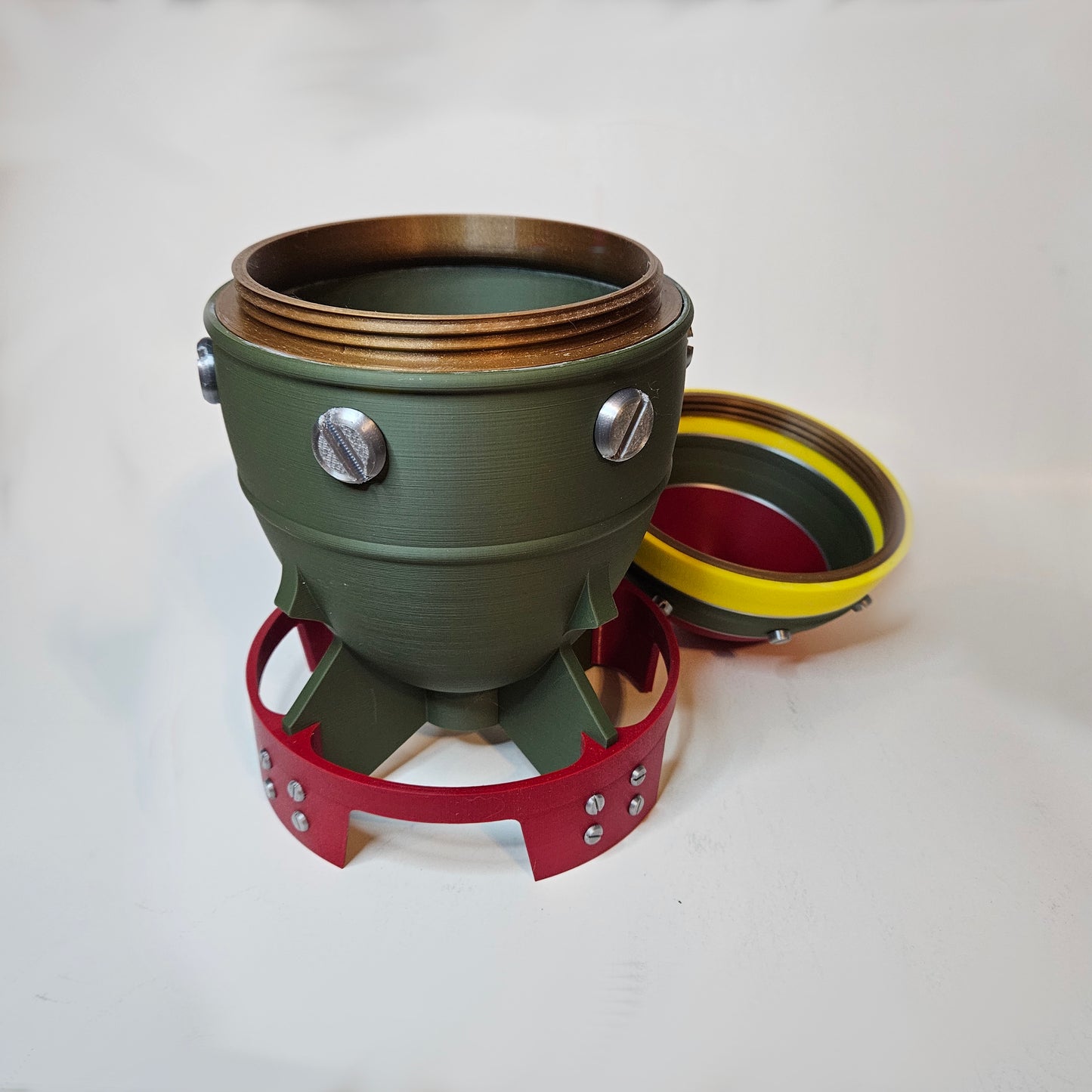 Mini Nuke Threaded Container - Fallout