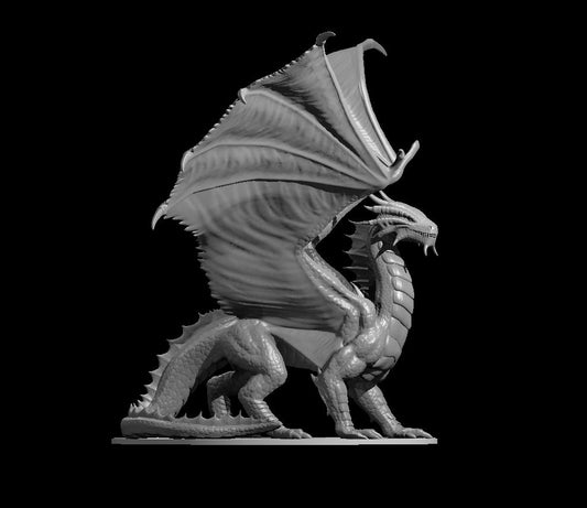 Dragon, Metallic - Bronze (Various Ages and Poses) - MZ4250